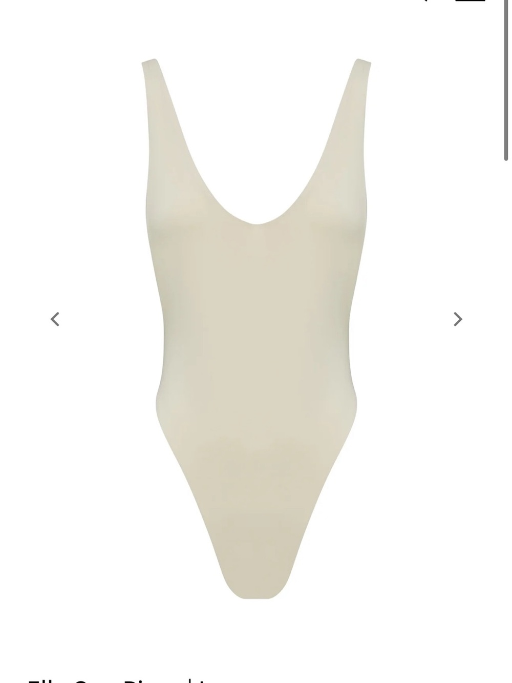 MYRA Swim Elle One Piece in Nude